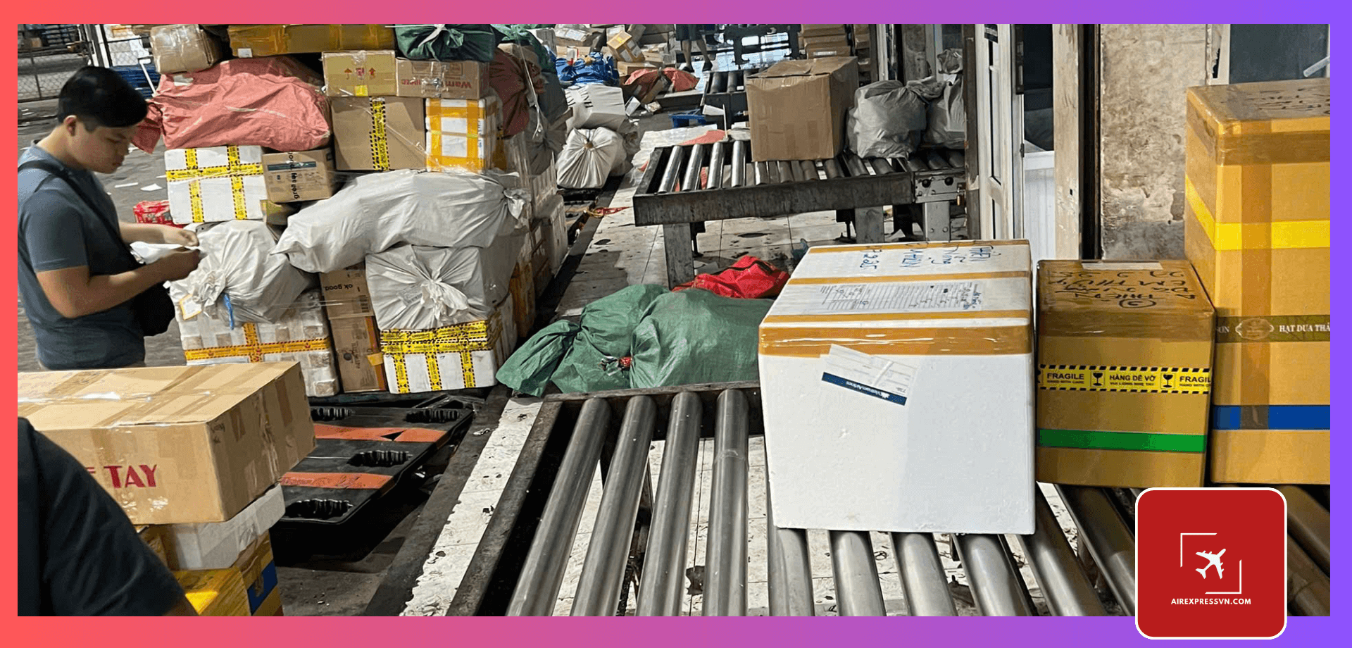 Vận chuyển hải sản Sài Gòn