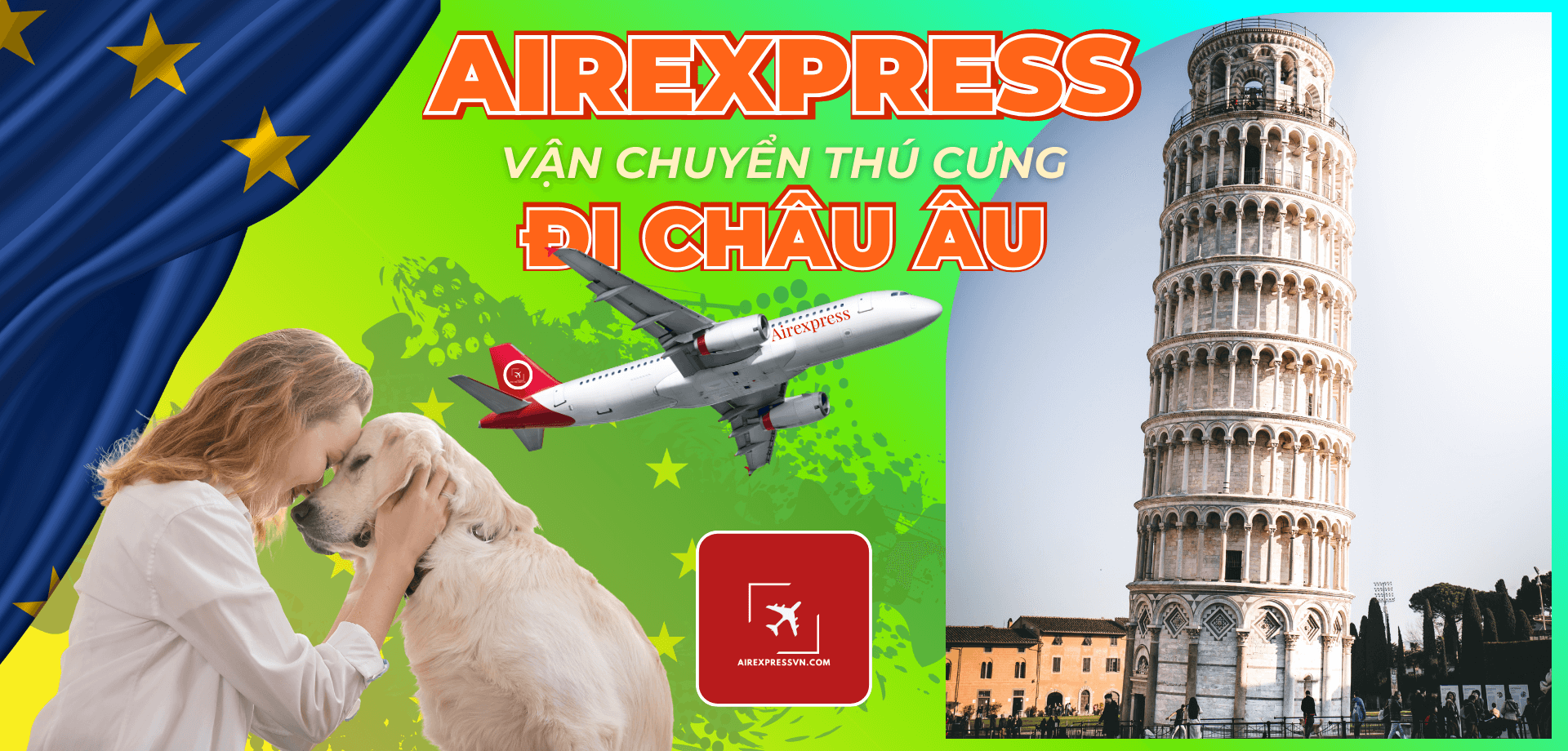 Vận Chuyển Thú Cưng Đi Châu Âu